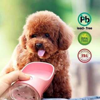 กระบอกน้ำดื่มสัตว์เลี้ยงแบบพกพา  PETCUP -ให้น้ำดื่มกับสัตว์เลี้ยง