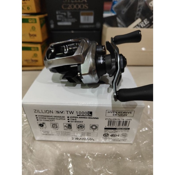 Daiwa 21 Zillion SV TW 1000L ซ้าย รอบ6.3 ของใหม่ จากญี่ปุ่น