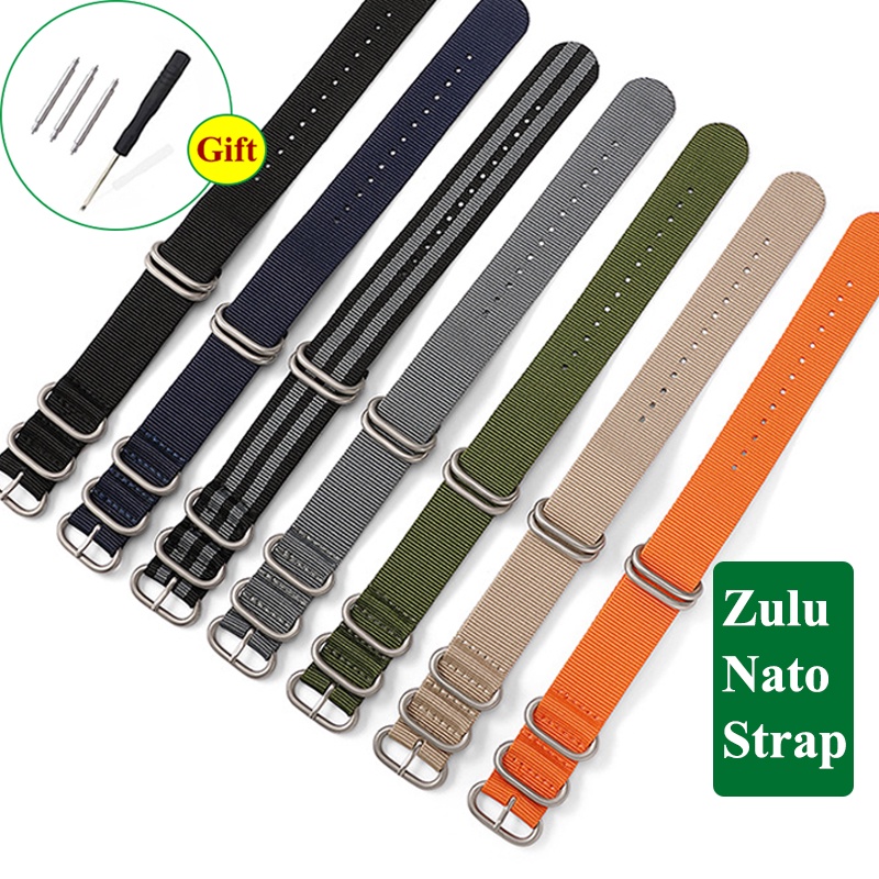 zulu-nato-สายนาฬิกาข้อมือ-ผ้าแคนวาส-สเตนเลส-หัวเข็มขัด-18-20-22-24-มม-สําหรับผู้หญิง-ผู้ชาย