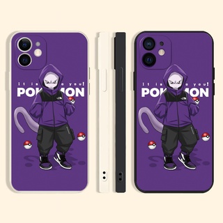 Mewtwo เคสไอโฟน 11 13 12 pro max game iPhone 13 promax Pokémon เคส X  Xr Xs 7 8 plus se2020 8พลัส case นิ่ม