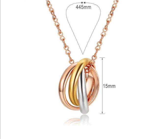 สร้อยคอ-rose-gold-plated-ห้อยจี้แหวนสามกษัตริย์