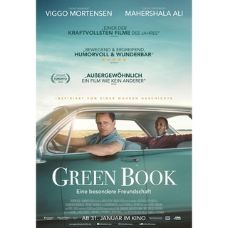 โปสเตอร์หนัง Green Book กรีนบุ๊ค Movie Poster ภาพติดผนัง ตกแต่งบ้าน รูปติดห้อง ของสะสม ร้านคนไทย 77poster