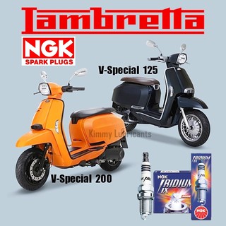 หัวเทียนเข็ม NGK Iridium IX CR7HIX สำหรับ Lambretta v200 Special และ v125 Special