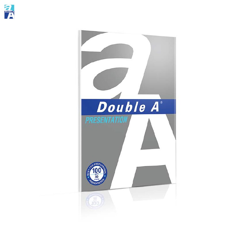 double-a-กระดาษการ์ดขาว-a4-100-แกรม-40-แผ่น-จำหน่าย-1-แพ็ก