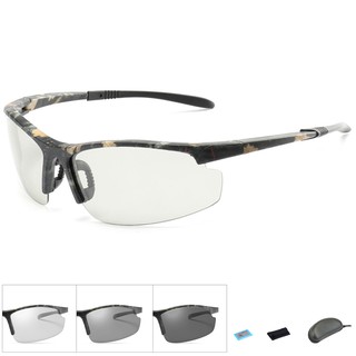 ภาพหน้าปกสินค้าแว่นตากันแดดสําหรับผู้ชายผู้หญิงเลนส์ Polarized ลายพรางเหมาะกับการขี่รถจักรยานเล่นกีฬา ที่เกี่ยวข้อง