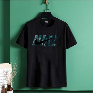 เสื้อคนอ้วนผญ - ●◎Nike Tshirt ข้อความแนวโน้มทีออฟกราฟิกเสื้อยืดพิมพ์ UNISEX COD B.9 5XCA