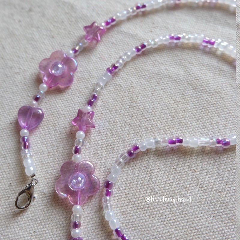 พร้อมส่ง-สายคล้องแมส-สายคล้องหน้ากาก-mask-strap-งานhandmade