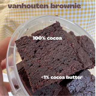 ภาพหน้าปกสินค้าVanhouten brownie ❌ไม่เนย นม มาการีน ✅ มีคาร์บ ✅ โกโก้พรีเมียมไขมันน้อยกว่า 1% ‼️ เคลมสินค้าให้ 1 ครั้ง กรณีที่มีปัญหา ที่เกี่ยวข้อง