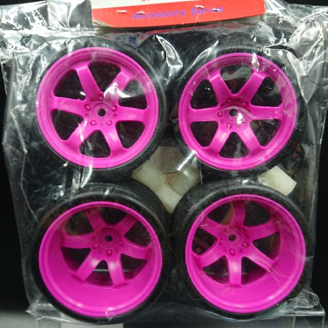 ล้อแต่ง-รถ-x-drift-ขนาด-1-10-ล้อหลังกว้าง-เหมาะวิ่งทางตรง-งานสวย-มีหลายสีให้เลือกแต่ง-พร้อมส่งจ้า