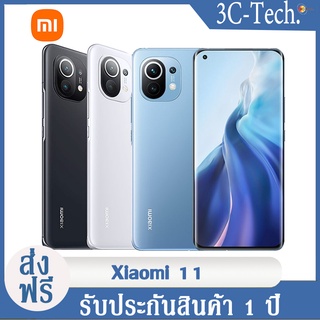 Xiaomi Mi 11 5G สมาร์ทโฟน Snapdragon 888 108MP กล้อง 55วัตต์4600MAh NFC 120HZ หน้าจอ 6.81นิ้ว AMOLED CN Version