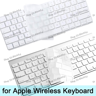 Keyboard Cover for Apple New iMac 2021 Magic Keyboard แป้นพิมพ์ซิลิโคน Tpu สําหรับ Apple Imac A1314 A1644 Mc184Ll Mla22Ll