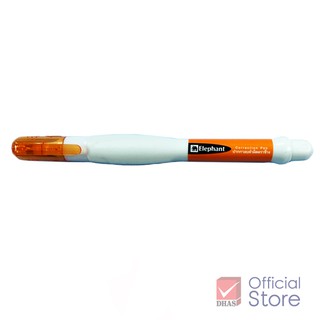 ภาพขนาดย่อของภาพหน้าปกสินค้าElephant ปากกา ปากกาลบคำผิด 3 มล. ส้ม จำนวน 1 ด้าม จากร้าน dhas_official_store บน Shopee ภาพที่ 4