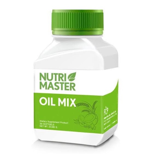 ถูกที่สุด-แท้-nutrimaster-oil-mix-น้ำมันรวม-น้ำมันสี่สหาย-น้ำมันสกัดเย็น-6-ชนิด-30-แคปซูล-1-ขวด