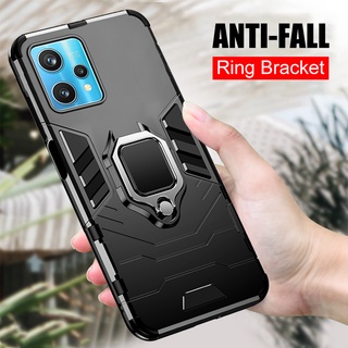 Armor Shockproof Case For Realme 9 Pro+ 5G 9i Magnetic Holder Ring Phone Cover Relme Ralme 9 Pro Plus Realme 9pro+ 9i Heavy Duty Coque