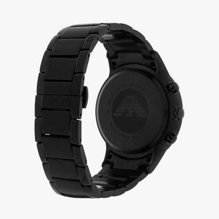 ภาพหน้าปกสินค้าEMPORIO ARMANI นาฬิกาข้อมือผู้ชาย รุ่น AR2453 Classic Chronograph Black Dial - Black จากร้าน ralunar บน Shopee