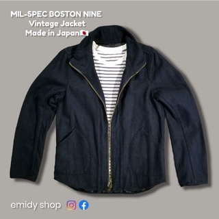 เสื้อแจ็คเก็ต Boston-Nine Shawl Collar Jacket