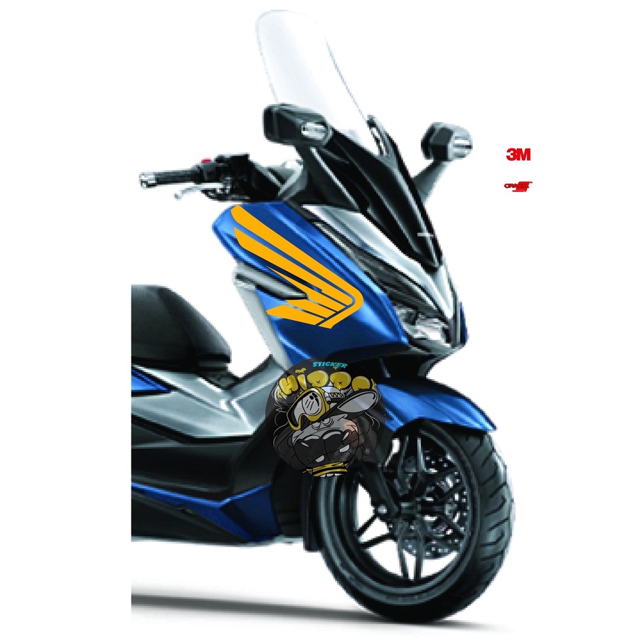 สติ๊กเกอร์ลายเเต่ง-honda-forza-300-ฟอร์ซ่า-สะท้อนแสง-เกรดพรีเมี่ยม