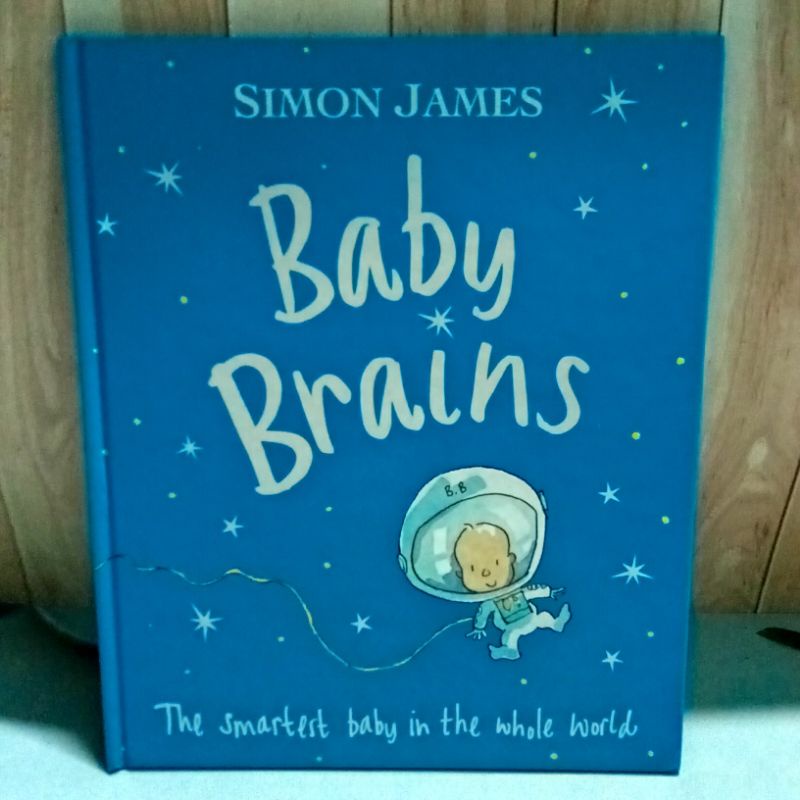 หนังสือปกแข็ง-simon-james-baby-brains-มือสอง