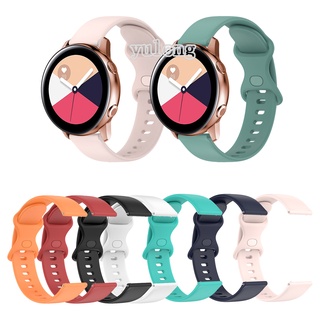 ภาพหน้าปกสินค้าสายนาฬิกาข้อมือซิลิโคน แบบนิ่ม 20 มม. สําหรับ Samsung Galaxy watch Active 2 40 มม. 44 มม. watch 5 watch5 pro watch4 watch 4 classic 42 มม. 46 มม. ที่เกี่ยวข้อง