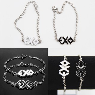 ภาพหน้าปกสินค้าเครื่องประดับ สร้อยข้อมือคู่รัก สายโซ่ ลาย exo ซึ่งคุณอาจชอบสินค้านี้