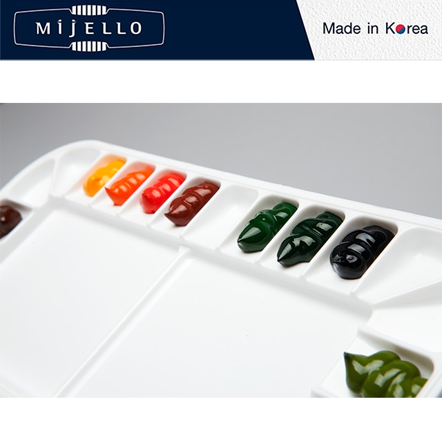 mijello-จานสีน้ำ-fusion-18-สี-watercolor-palettes-fusion