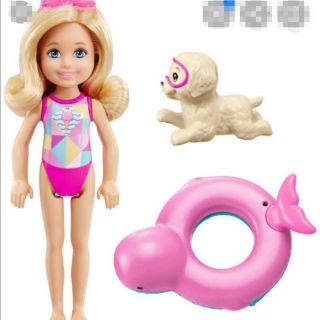 เซตชุดว่ายน้ำบา​ร์บี้​ Barbie dolphin magic ของแท้