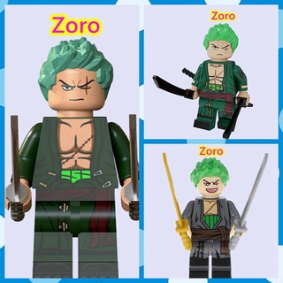 ของเล่นตัวต่อเลโก้ รูปตุ๊กตา Zoro เข้ากันได้ สําหรับเด็ก