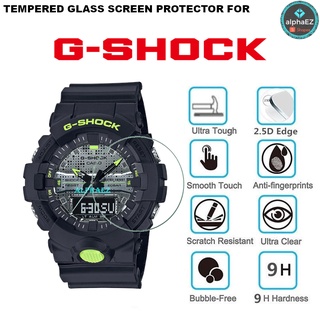 Casio G-Shock GA-800DC-1A GA-810 Series 9H ฟิล์มกระจกนิรภัย ป้องกันรอยขีดข่วน GA800 GA810