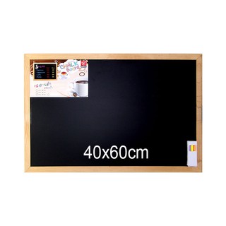 ภาพหน้าปกสินค้ากระดานดำ Blackboard แม่เหล็ก ขอบไม้ ขนาด 40x60cm ที่เกี่ยวข้อง