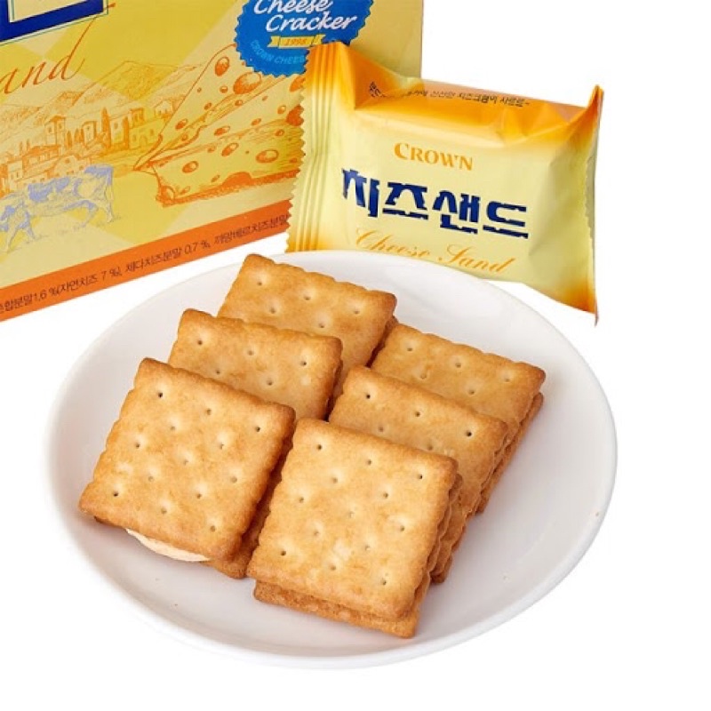 crown-cheese-sand-60g-เเคร็กเกอร์สอดไส้ชีส