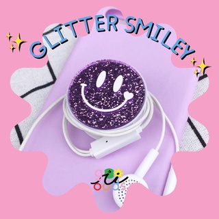 GLITTER SMILEY GRIPTOK ✨🙃 กริปต๊อกกากเพชร
