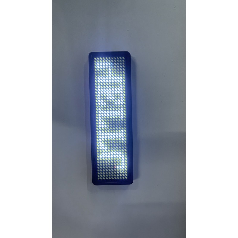 ป้ายชื่อ LED ป้ายชื่อไฟ ป้ายชื่อไหล LED Name Badge S1144 Shopee Thailand