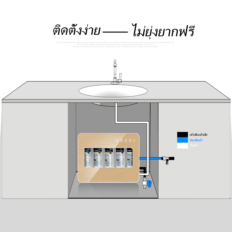 เครื่องกรองน้ำ-เครื่องกรองน้ำดื่มละเอียด-5-ขั้นตอน-โมเลกุลต้านแบคทีเรีย-คุณภาพการกรองละเอียด-0-01ไมครอน-water-purifier-5