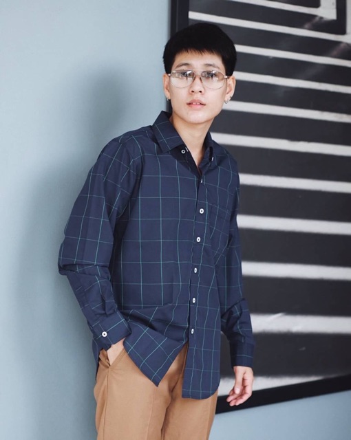 เสื้อเชิ้ตมีลาย-มีหลายสีให้เลือก