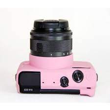 camera-case-silicone-canon-m10-pink-เคสกันกระเเทกกล้อง-1214