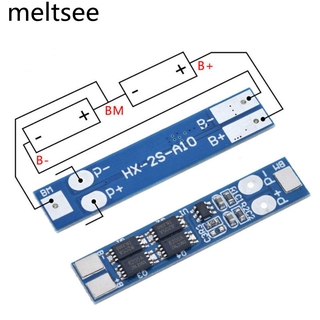 ภาพหน้าปกสินค้า2S 7.4V 8A Li-ion 18650 Charger Protection Board 8.4V Overcurrent Overcharge / Overdischarge Protection ที่เกี่ยวข้อง