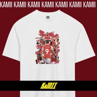 เสื้อสกรีนกราฟิกลาย Arsenal (ผ้า TK NANO)- KAMII S-5XL