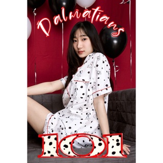 สินค้า พร้อมส่ง❗️ชุดนอน 15th Collection \'101Dalmatians\' สี white pearl