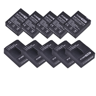 PowerTrust 10Pcs 1600MAh AHDBT 301 AHDBT-301 AHDBT301แบตเตอรี่สำหรับ Gopro HD HERO3/3 Go Pro AHDBT-201/AHDBT-301/AHDBT-3