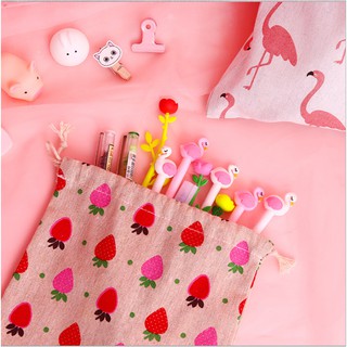 ภาพขนาดย่อของภาพหน้าปกสินค้าCotton Drawstring Bag Travel Underwear Makeup Pouch Toys Storage Bag Cloth Bag MOYL จากร้าน moyl666.th บน Shopee ภาพที่ 3