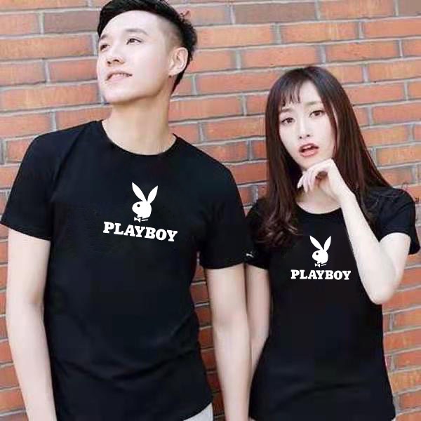 เสื้อทีเชิร์ตเสื้อยืดคอกลมแฟชั่นsportขาว-ดำ-พร้อมส่ง-t-404