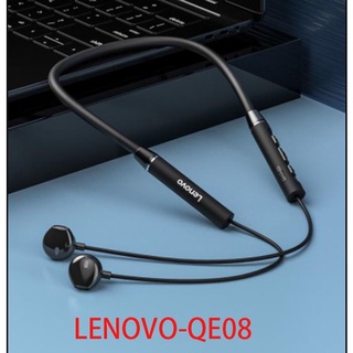 Lenovo QE08 รุ่นใหม่ หูฟังบลูทูธไร้สาย หูฟังออกกำลังกาย แบบคล้องคอ หูฟังบลูทูธ img 3