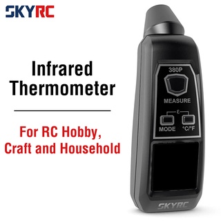 Skyrc เครื่องวัดอุณหภูมิอินฟราเรด ITP380 SK-500037 เครื่องวัดอุณหภูมิ สําหรับมอเตอร์ชาร์จเครื่องยนต์ RC