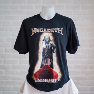 เสื้อวง MEGADETH ลิขสิทธิ์แท้100%สามารถปรับแต่งได้