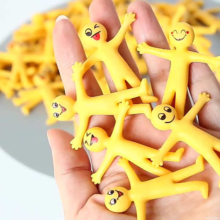 ของเล่นบีบสกุชชี่-รูปมินเนี่ยน-ขนาดเล็ก-สีเหลือง-สําหรับเด็ก