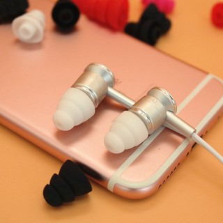 CRE❤3Pairs S/M/L 3-Layer Silicone In-Ear Earphone Covers Cap Replacement Earbud