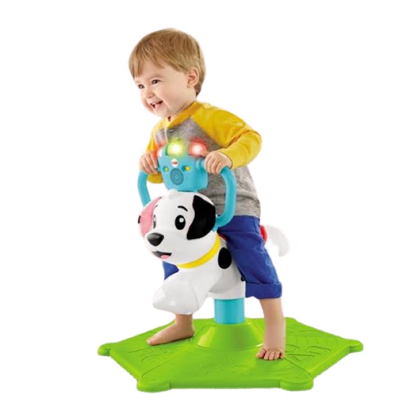 fisher-price-bounce-and-spin-puppy-ของแท้-usa