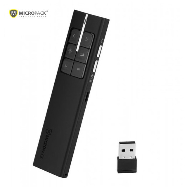 รีโมทควบคุมคำสั่งไร้สาย Laser Pointer MicroPack WPM-08 Air ประกัน 1ปี ...