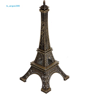 [NE] 15cm Home Decoration Romantic Paris Eiffel Tower Metallic Model Figurines Decor