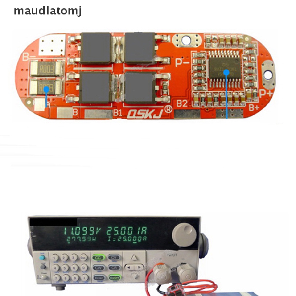 ภาพสินค้าMaud BMS 10A 3S 4S 5S 25A 18650 บอร์ดป้องกันแบตเตอรี่ลิเธียมลิเธียมลิเธียมลิเธียมลิเธียมลิเธียมไอออน จากร้าน maudlatomj.th บน Shopee ภาพที่ 4